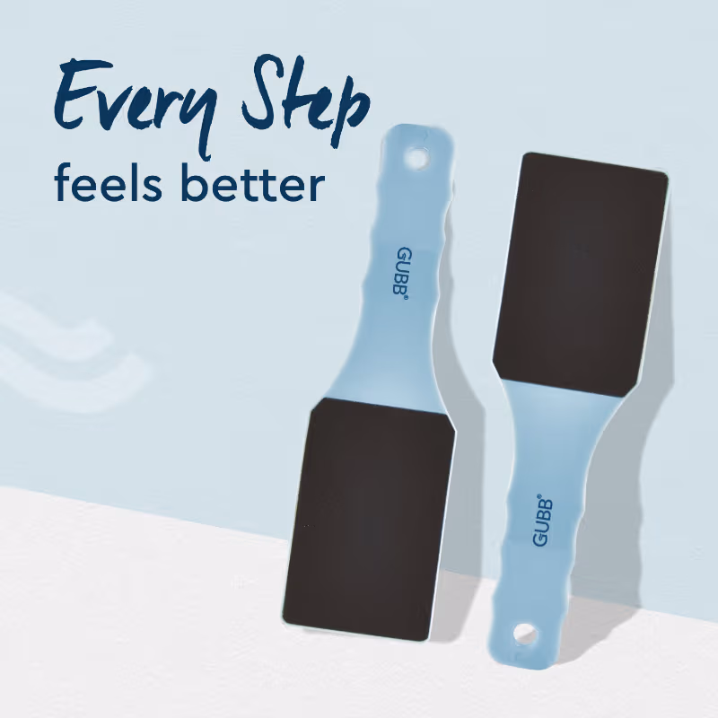 Gubb - Foot File For Dead Skin Removal, - Curved Pedicure File For Feet