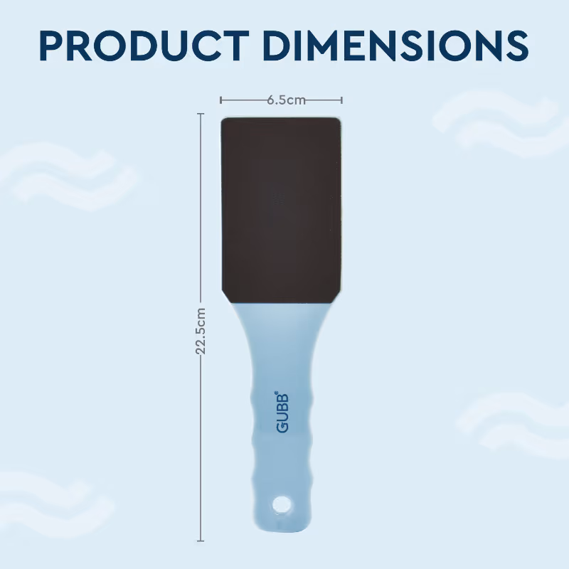 Gubb - Foot File For Dead Skin Removal, - Curved Pedicure File For Feet
