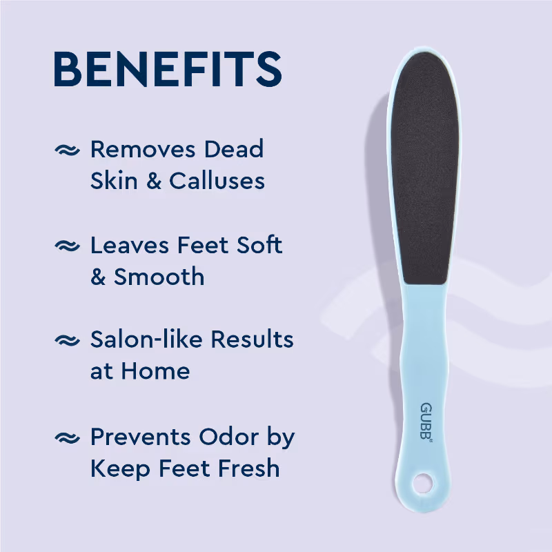 Gubb - Foot File For Dead Skin Removal,- Pedicure File For Feet