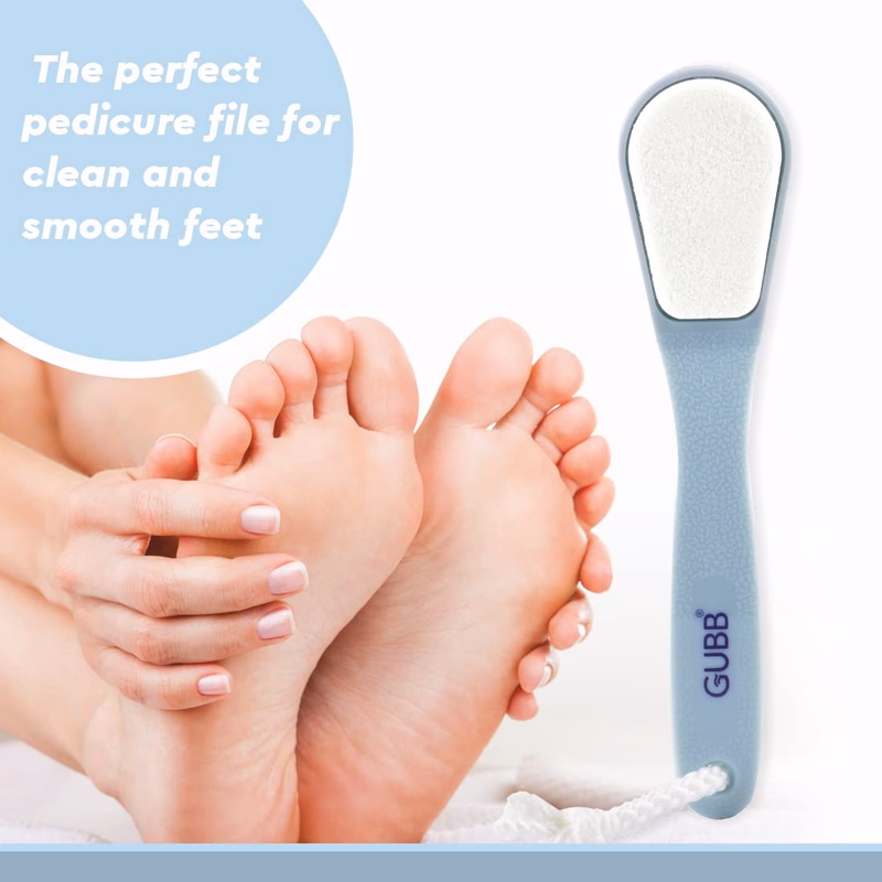 Gubb - Dual Ceramic Stone Pedicure-Tool Foot File- Remove Callus,