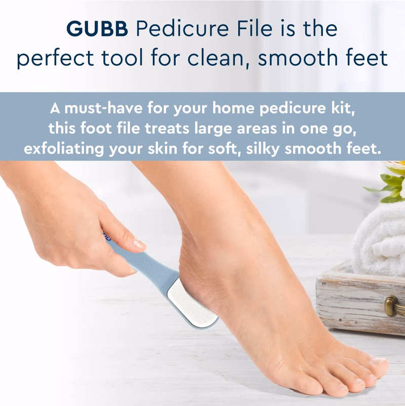 Gubb - Dual Ceramic Stone Pedicure-Tool Foot File- Remove Callus,
