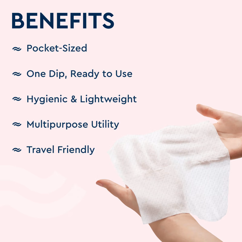 Gubb - Travel Magic - Compressed Disposable Towel Cloth Wipes