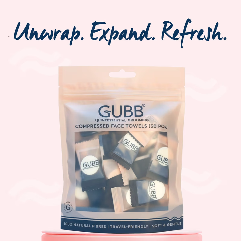 Gubb - Travel Magic - Compressed Disposable Towel Cloth Wipes