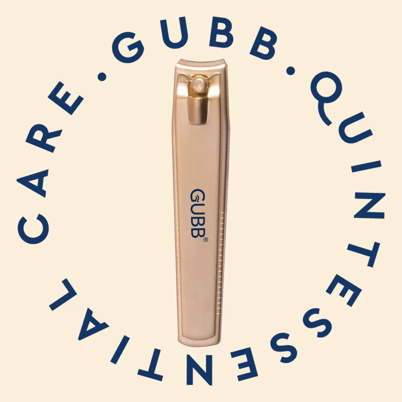Gubb - Nail Clipper For Men & Women - Fits naturally, Cuts precisely, Easy to hold - Golden