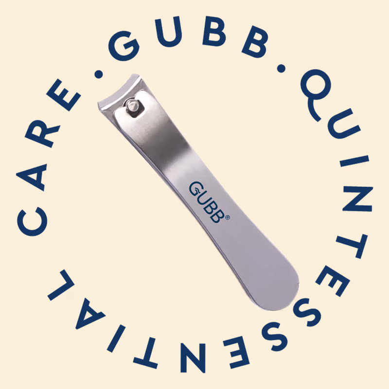 Gubb - Curved Nail Clipper - For Men & Women, - Stainless Steel Nail Cutter