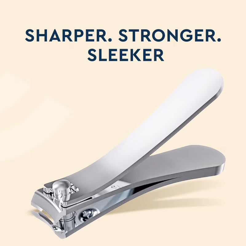 Gubb - Curved Nail Clipper - For Men & Women, - Stainless Steel Nail Cutter