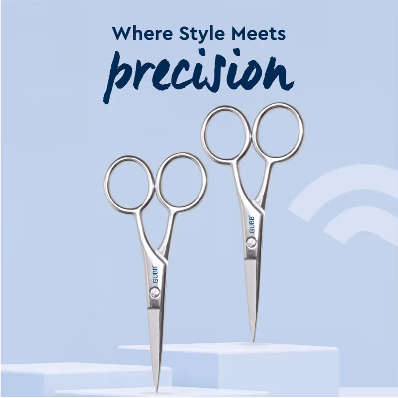 Gubb - Grooming Scissor - Small for Facial Hair Cutting