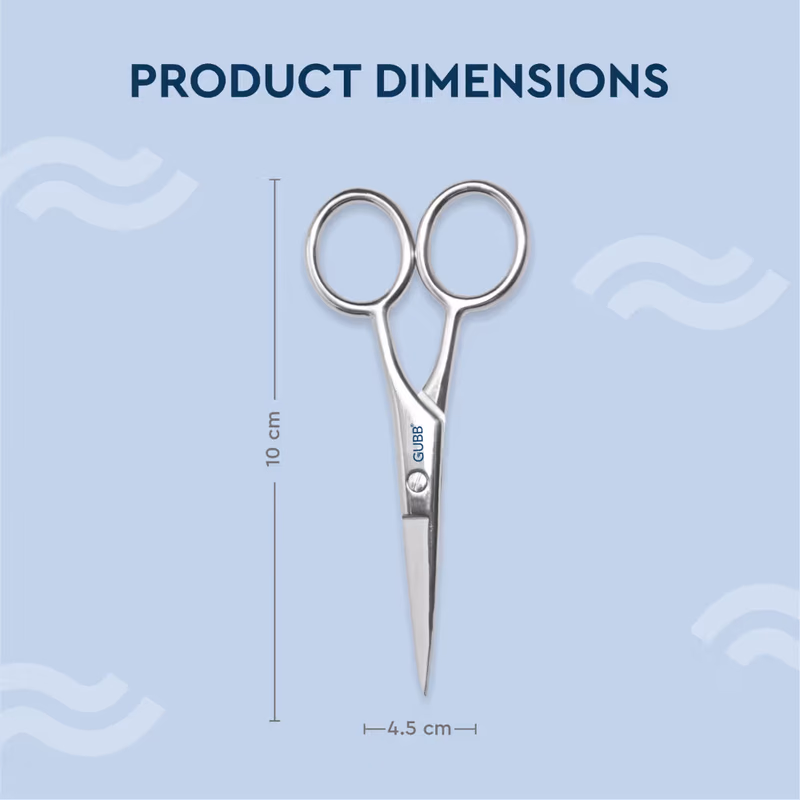 Gubb - Grooming Scissor - Small for Facial Hair Cutting
