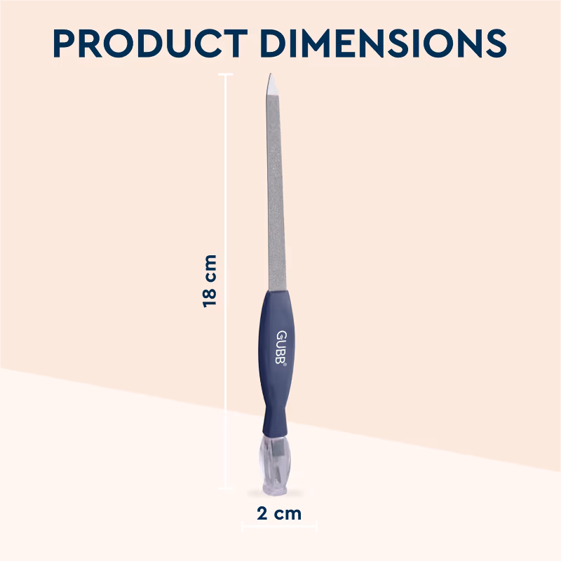 Gubb - Cuticle Trimmer - Nail File Manicure Tool - 2 In 1