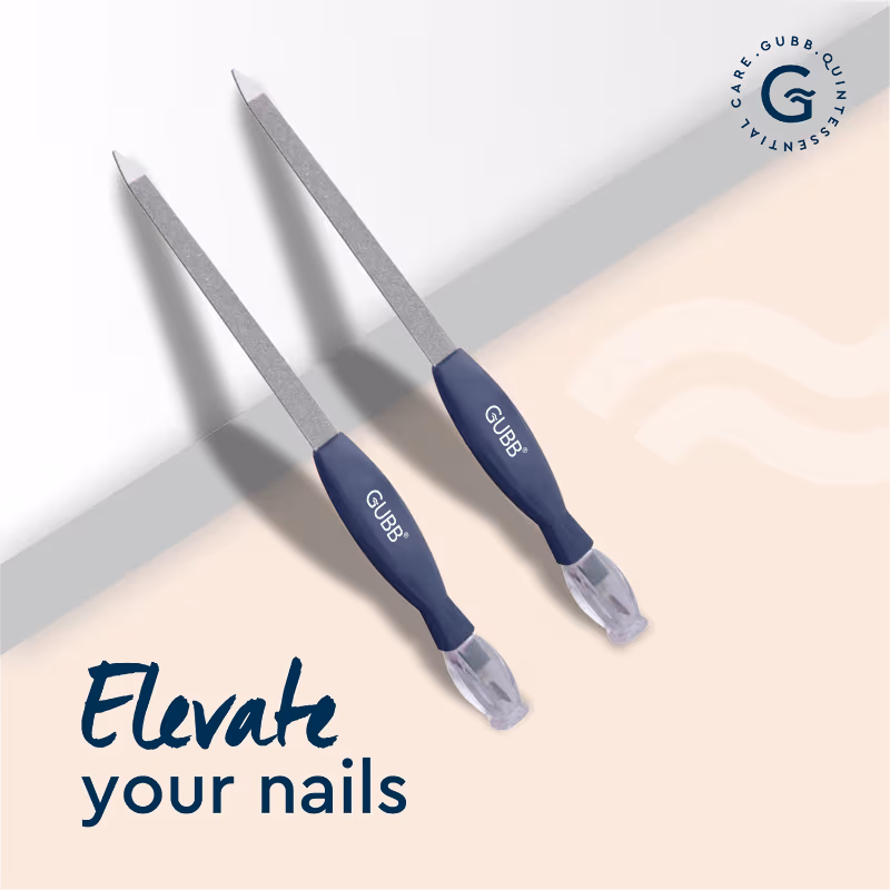 Gubb - Cuticle Trimmer - Nail File Manicure Tool - 2 In 1