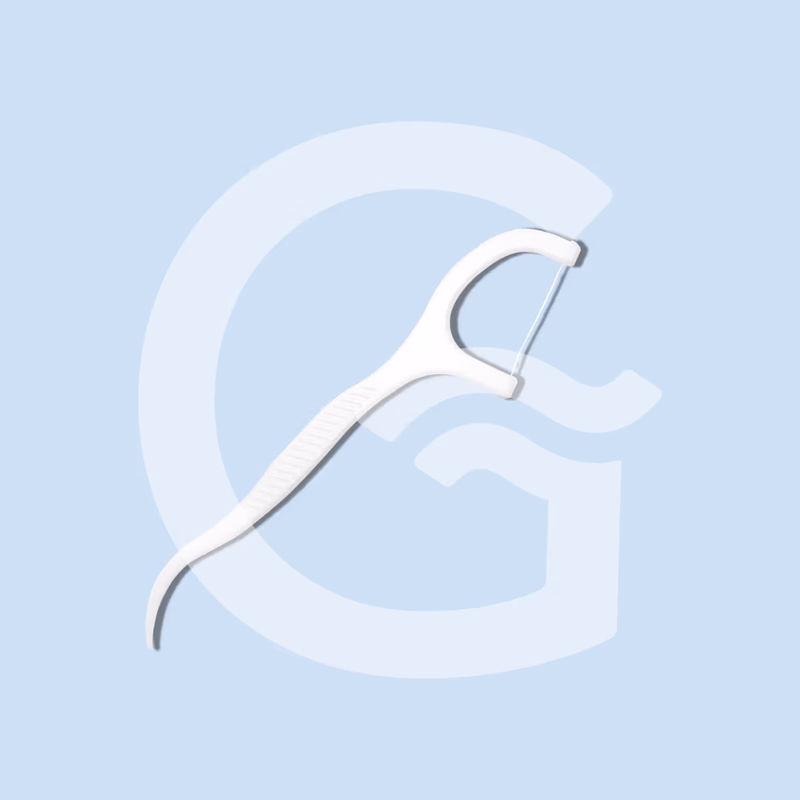 Gubb - Dental Floss Toothpicks - Oral Hygiene Essential with Extra Strong Thread