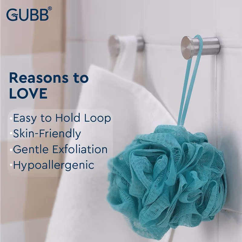 Gubb - Plastic Bath Sponge - Round Loose Loofah-