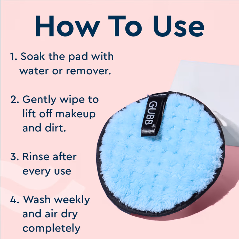Gubb - Makeup Remover Puff -Pack 0f 2-