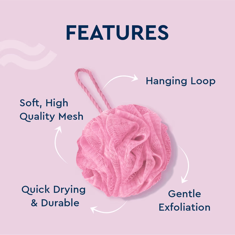 Gubb - Exfoliating Loofah - Soft Mesh With Multiple Layers of Fibrous Matrix,