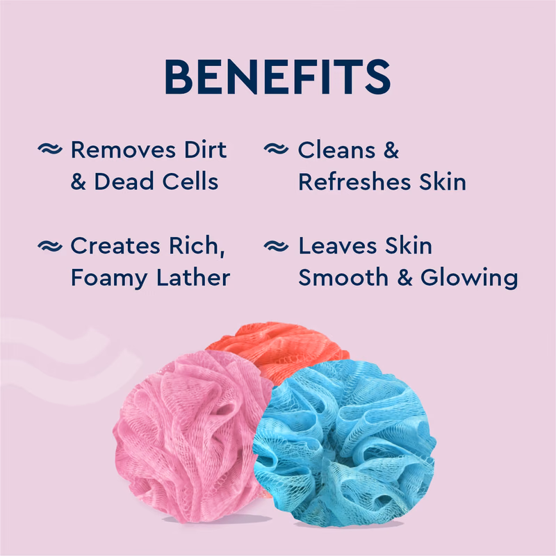 Gubb - Exfoliating Loofah - Soft Mesh With Multiple Layers of Fibrous Matrix,