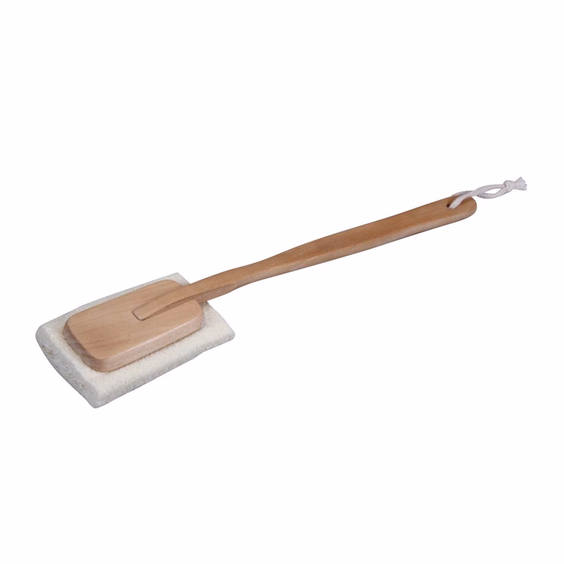 Gubb - Natural Loofah - With Detachable Wooden Handle - Exfoliating Bath Brush