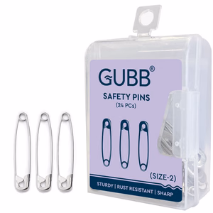 Gubb - Safety Pins For Clothes - Size-2