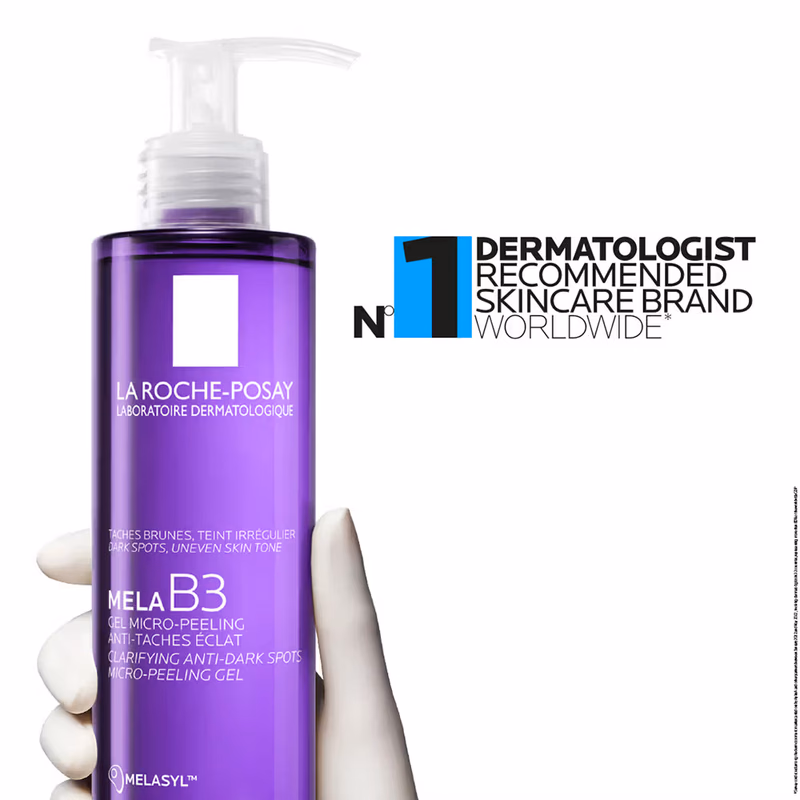 La Roche-Posay - Mela B3 Anti-Dark Spot - Face Wash, Cleanser - with Melasyl & Niacinamide for pigmented skin