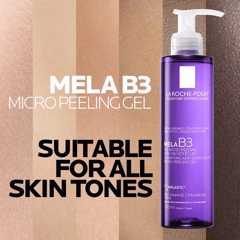 La Roche-Posay - Mela B3 Anti-Dark Spot - Face Wash, Cleanser - with Melasyl & Niacinamide for pigmented skin