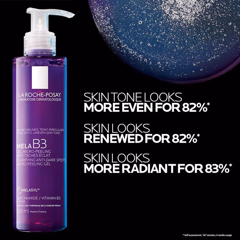 La Roche-Posay - Mela B3 Anti-Dark Spot - Face Wash, Cleanser - with Melasyl & Niacinamide for pigmented skin