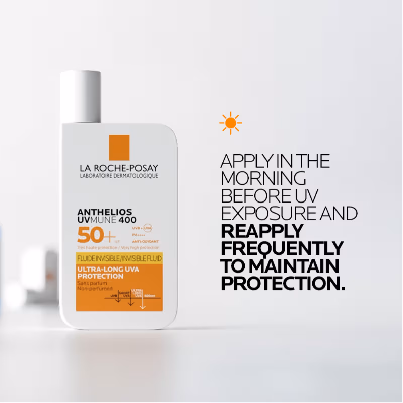 La Roche-Posay - Anthelios UVMUNE400 - Invisible Fluid SPF50+ Ultra-light Sunscreen for Sensitive Skin