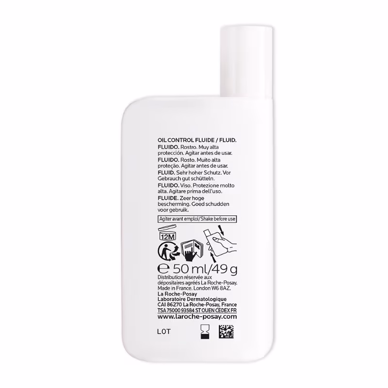 La Roche-Posay - Anthelios UVMUNE400 - Oil Control SPF50+, Mattifying Sunscreen for Oily Skin.