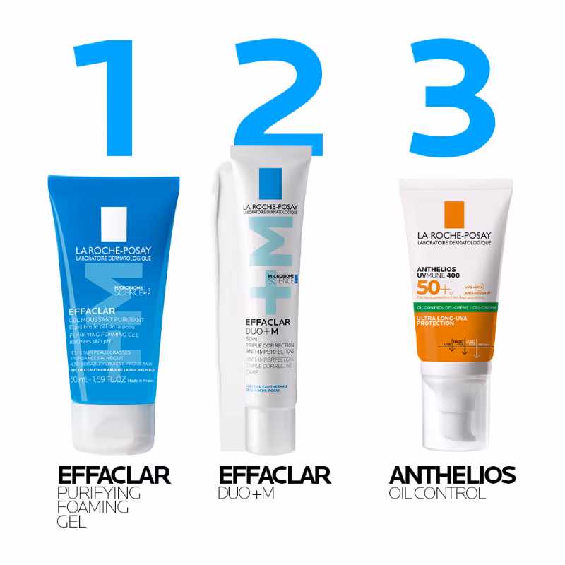 La Roche-Posay - Effaclar Purifying Anti-Acne - Gel Face wash, - Gentle Cleanser for Oily, Acne Prone skin