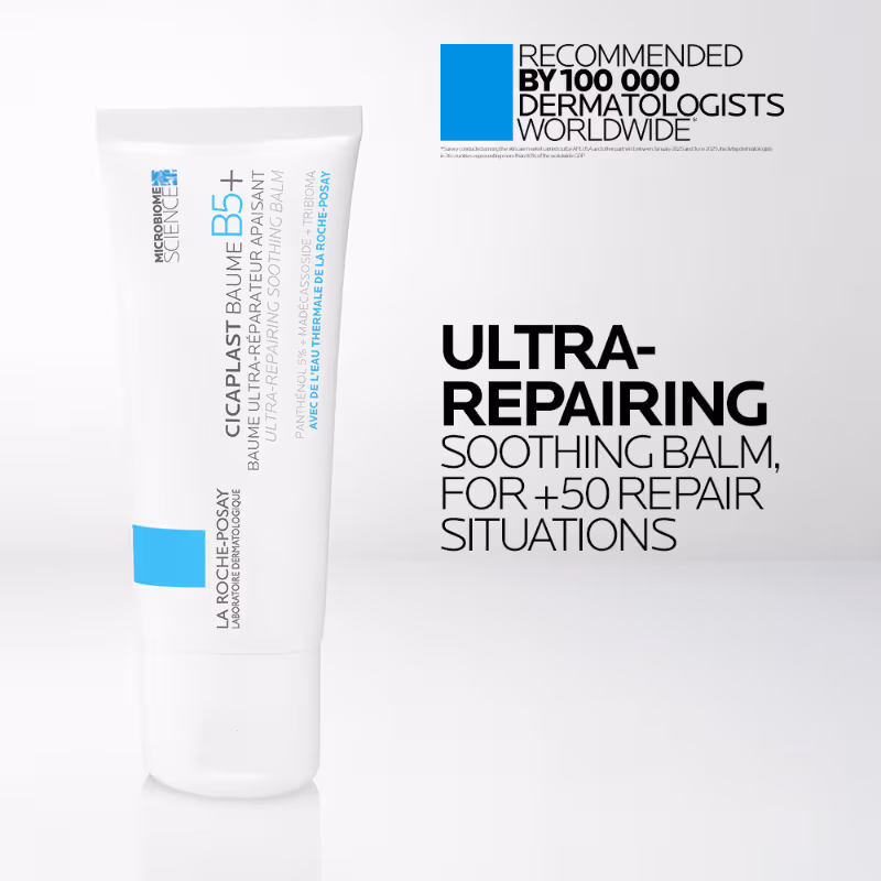 La Roche-Posay - Cicaplast Baume B5+ Repair Moisturizer Balm, - Soothing cream for Dry, Sensitive Skin