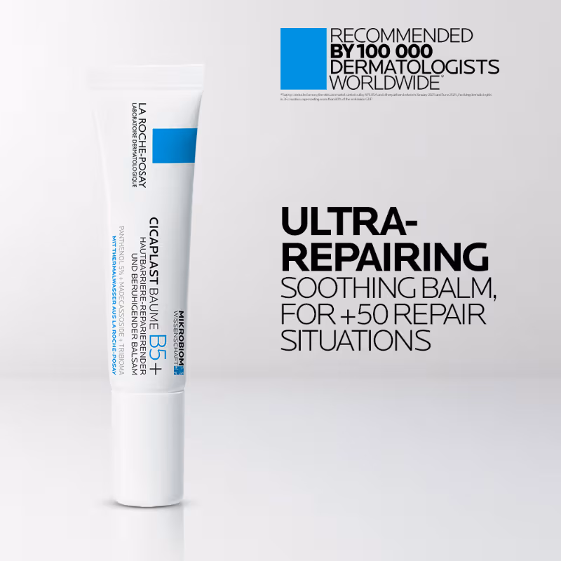 La Roche-Posay - Cicaplast Baume B5+ Repair Moisturizer Balm, - Soothing cream for Dry, Sensitive Skin