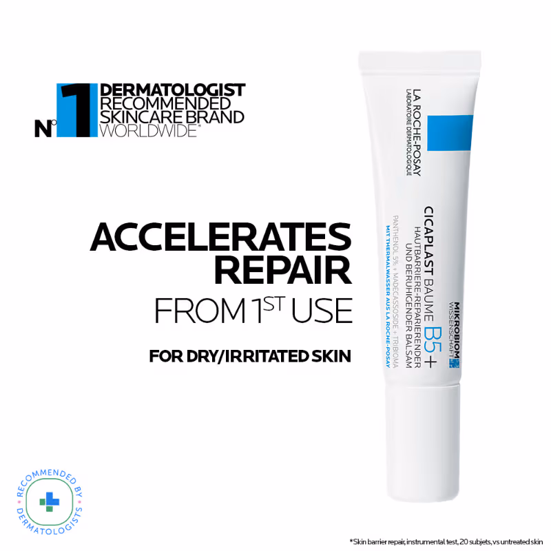 La Roche-Posay - Cicaplast Baume B5+ Repair Moisturizer Balm, - Soothing cream for Dry, Sensitive Skin