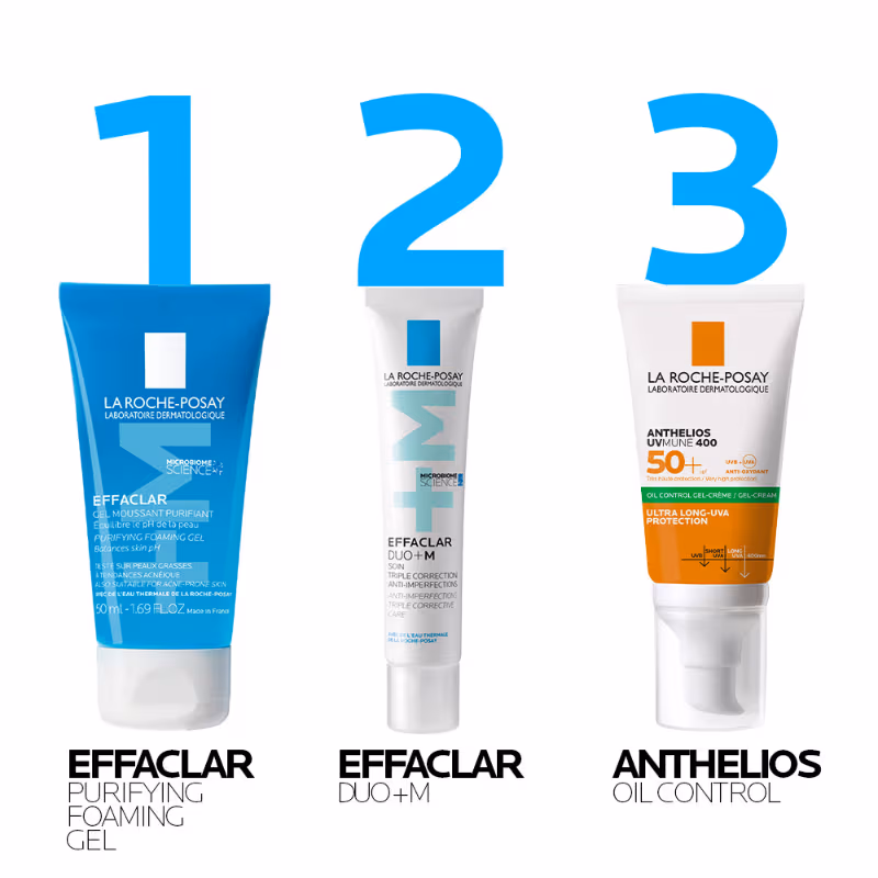 La Roche-Posay - Effaclar Duo+M Gel - with Salicylic acid, - Anti-Acne Moisturiser - for Acne-Prone Skin