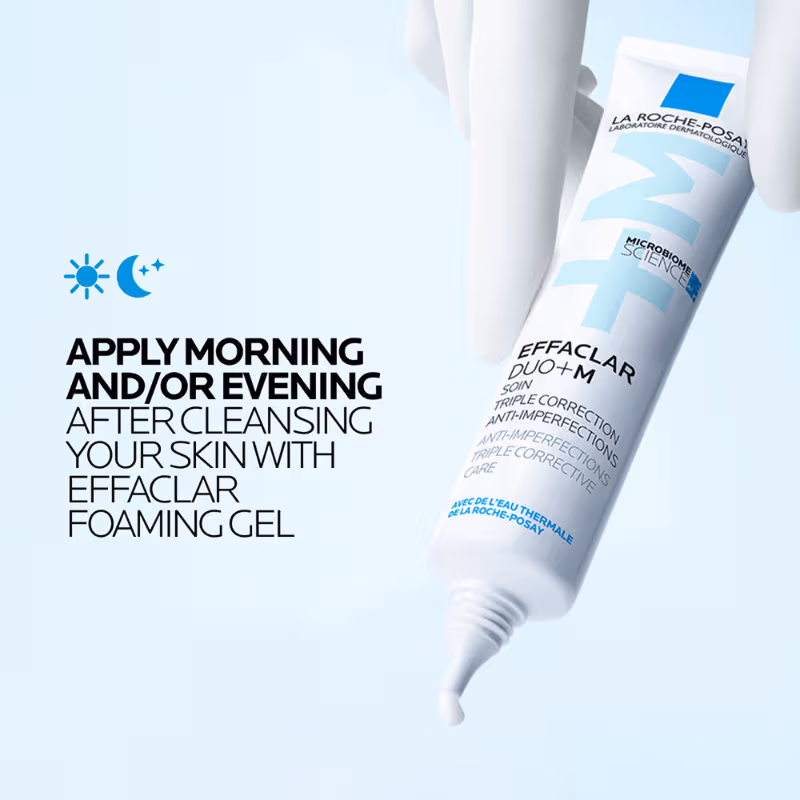 La Roche-Posay - Effaclar Duo+M Gel - with Salicylic acid, - Anti-Acne Moisturiser - for Acne-Prone Skin