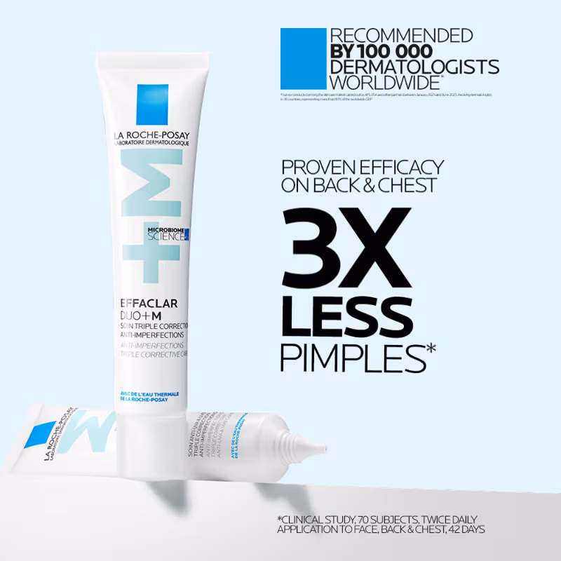 La Roche-Posay - Effaclar Duo+M Gel - with Salicylic acid, - Anti-Acne Moisturiser - for Acne-Prone Skin