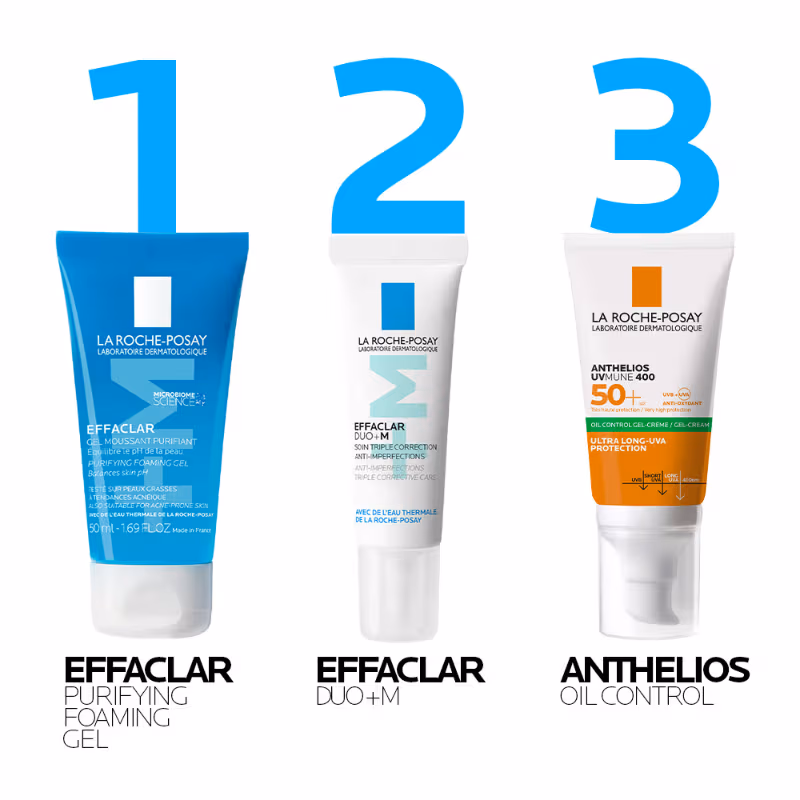 La Roche-Posay - Effaclar Duo+M Gel - with Salicylic acid, - Anti-Acne Moisturiser - for Acne-Prone Skin
