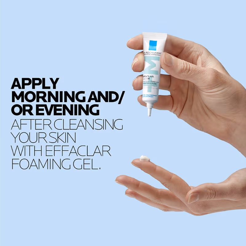 La Roche-Posay - Effaclar Duo+M Gel - with Salicylic acid, - Anti-Acne Moisturiser - for Acne-Prone Skin