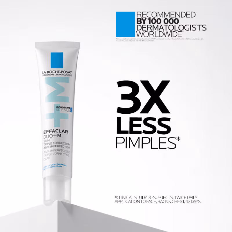 La Roche-Posay - Effaclar Duo+M Gel - with Salicylic acid, - Anti-Acne Moisturiser - for Acne-Prone Skin