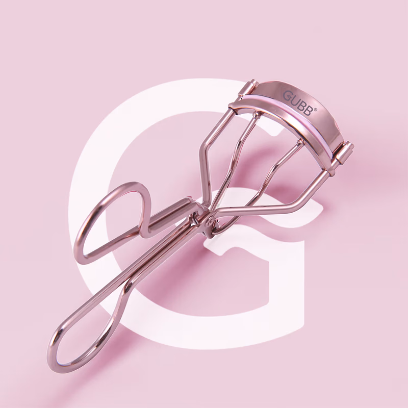 Gubb - Eyelash Curler - For Women, Eye Makeup Tool - Rose Gold