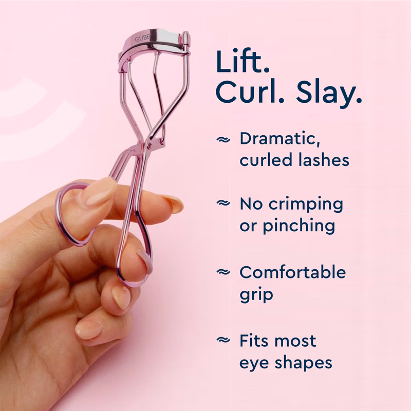 Gubb - Eyelash Curler - For Women, Eye Makeup Tool - Rose Gold