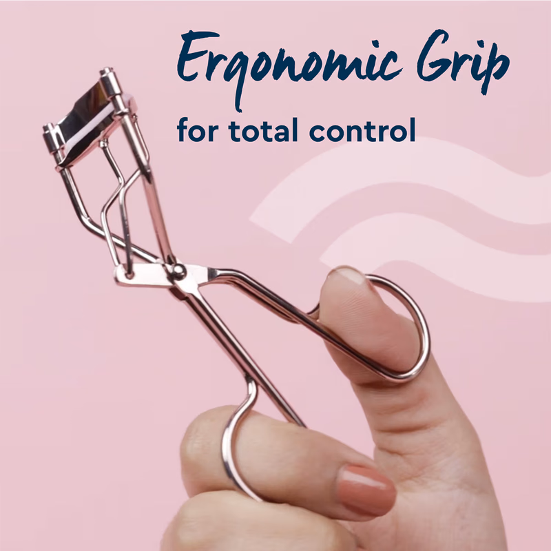 Gubb - Eyelash Curler - For Women, Eye Makeup Tool - Rose Gold