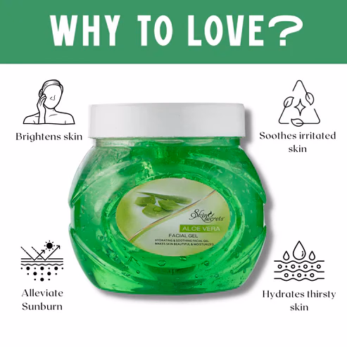 Skin Secrets - Facial Massage Gel - Aloe Vera