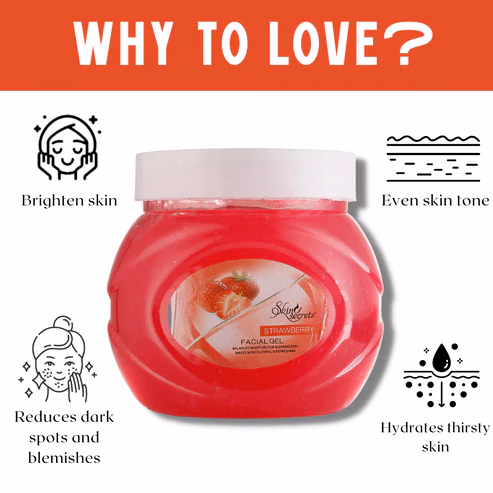 Skin Secrets - Facial Massage Gel - Strawberry