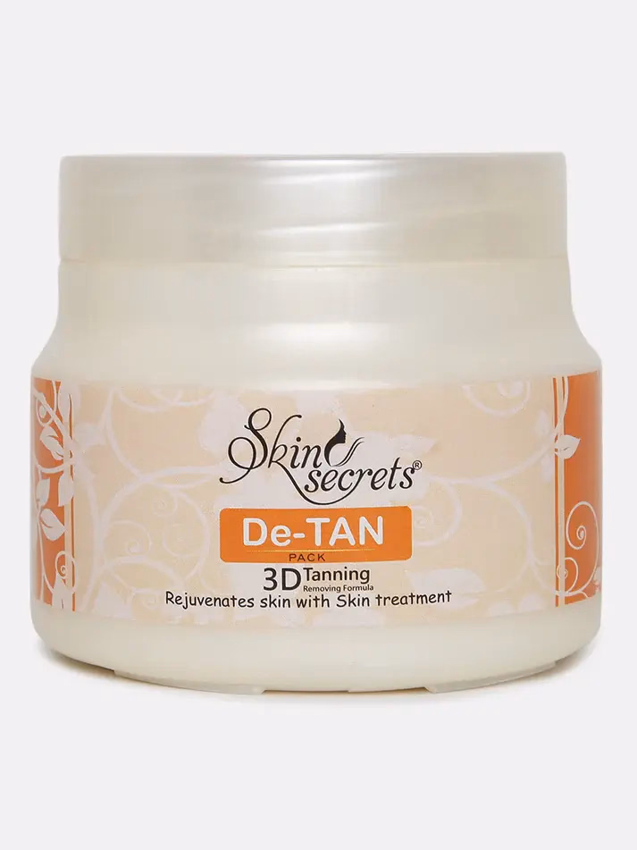 Skin Secrets - De-Tan Pack - with Saffron Extract for Instant Tan Removal