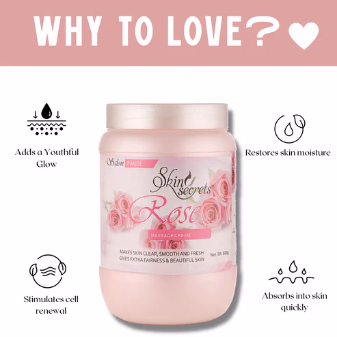 Skin Secrets - Massage Cream - Rose