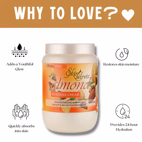 Skin Secrets - Massage Cream - Almond
