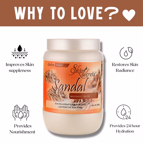 Skin Secrets - Massage Cream - Sandal