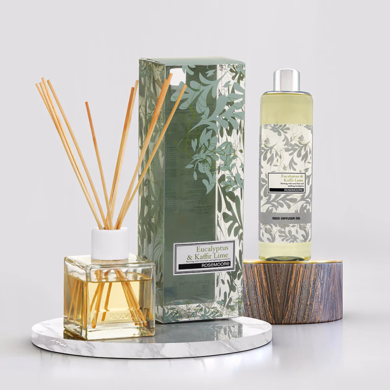 Rosemoore - Eucalyptus and Kaffir Lime - Scented Reed Diffuser