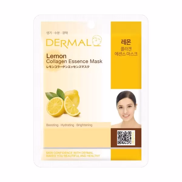 Dermal - Lemon - Collagen Essence Mask