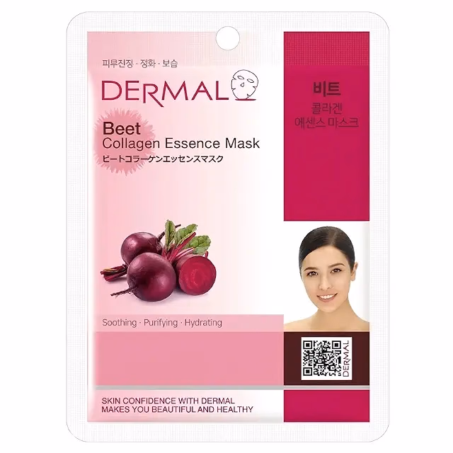 Dermal - Beet - Collagen Essence Mask