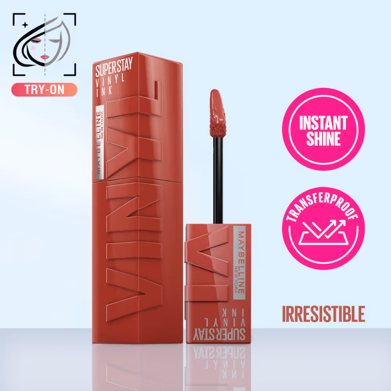 Maybelline New York - Irresistible - Super Stay - Vinyl Ink Liquid Lipstick,