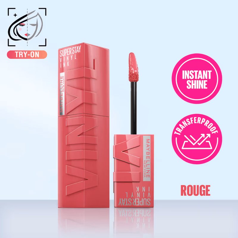 Maybelline New York - Rogue - Super Stay - Vinyl Ink Liquid Lipstick,
